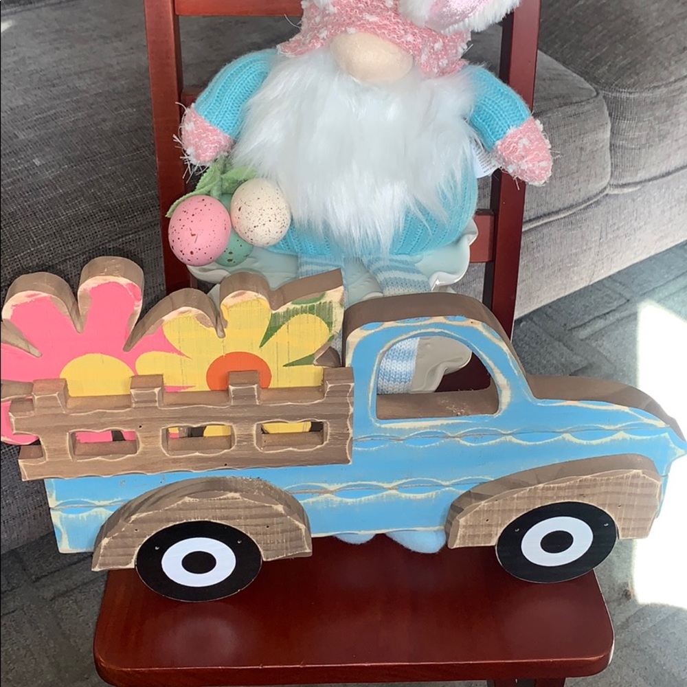 Wooden truck